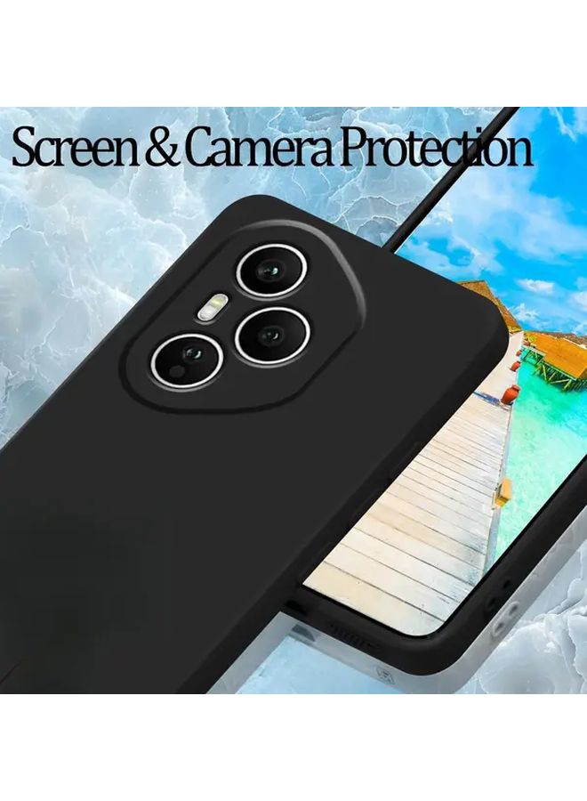 Light Purple Shockproof TPU Phone Case For Honor 400 Lite Minimalist Anti Scratch - Image 2